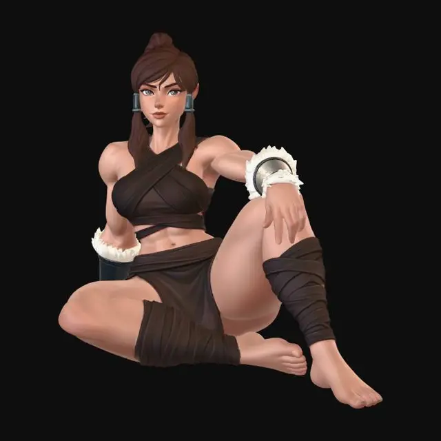 3D model for Desert Warrior