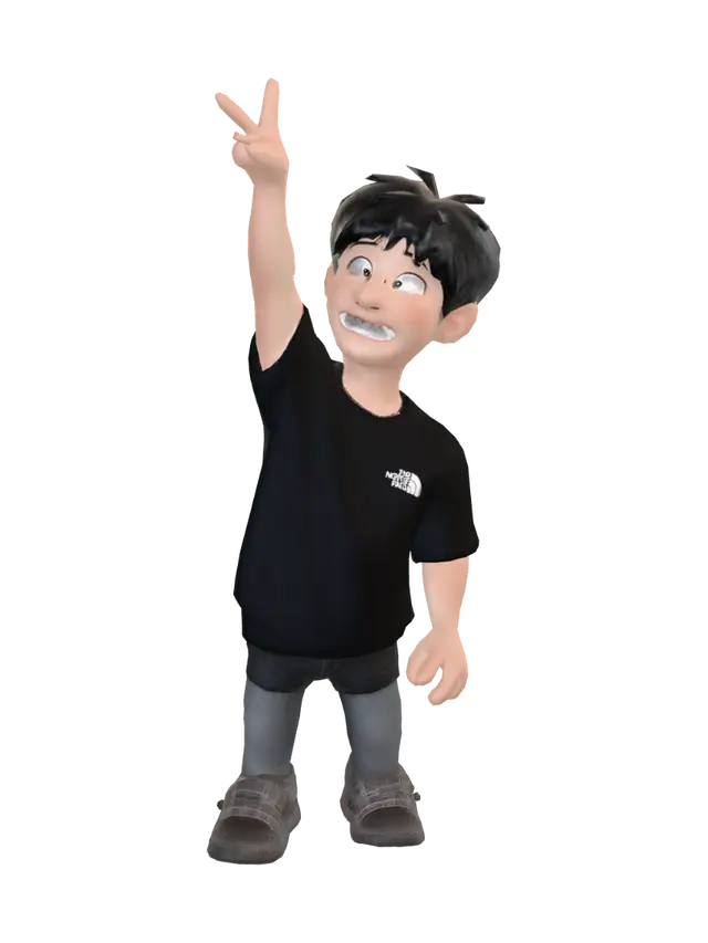 3D model for Peace Sign