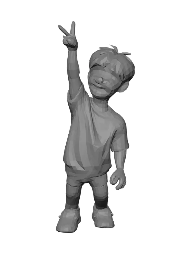 3D model for Peace Sign