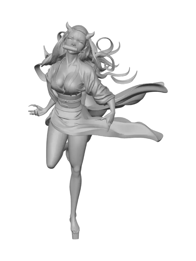 3D model for Crimson Sakura Bound