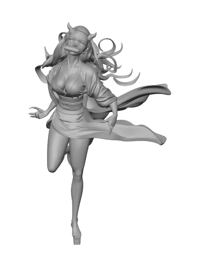 3D model for Crimson Sakura Bound