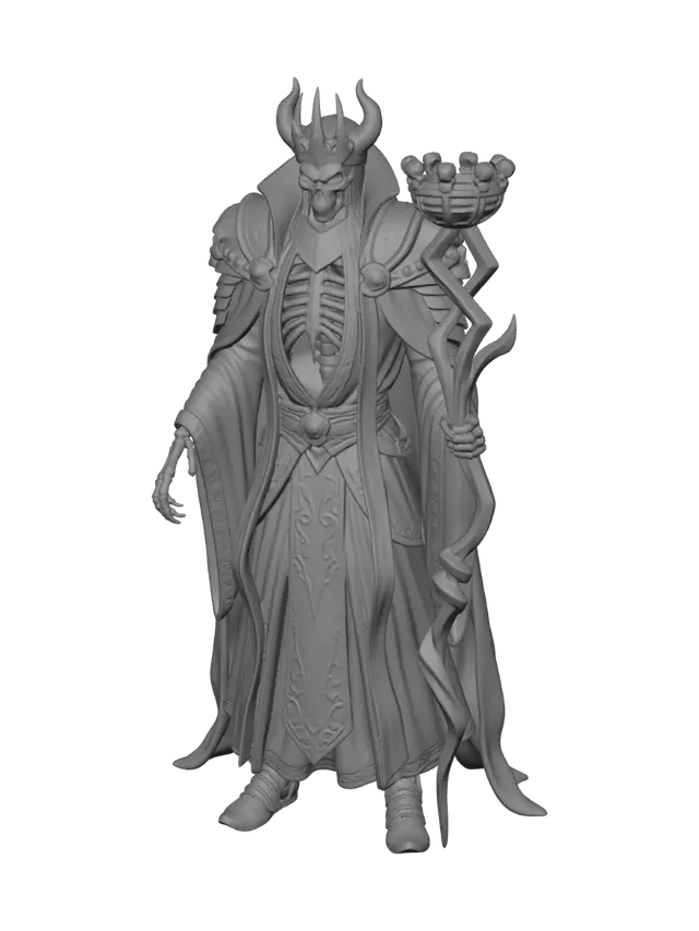 3D model for Ainz Ooal Gown, Lord Momonga