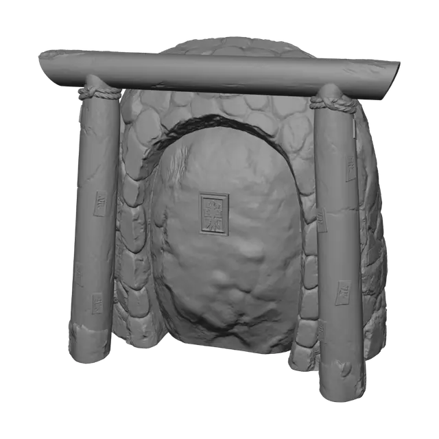 3D model for Forbidden Gate