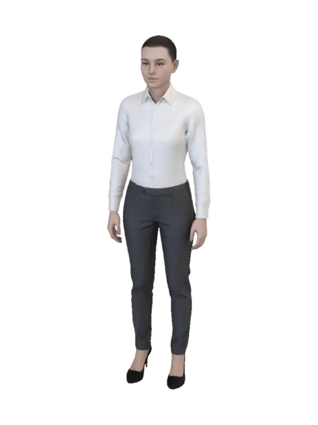 3D model for 화장실 비데변기 광고용 사람, 광고에 쓸수있게 적합한 인간모델. 너무 복잡하지 않은 모델.