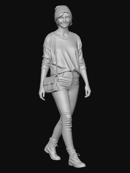 3D model for Autumn Street Style