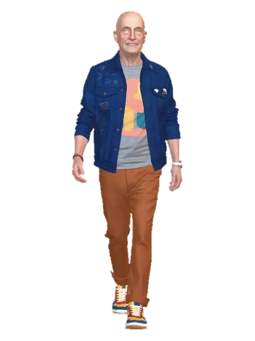 Colorful Stride - Request 3D-model, gegenereerd door AI