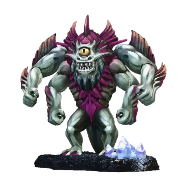 Crystalline Colossus - Monstro AI 생성 3D 모델