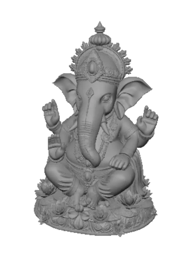 3D model for Ganpati Bappa
