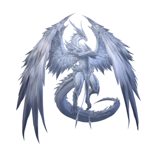 Silverwing Sovereign 3D model, vytvořený pomocí AI