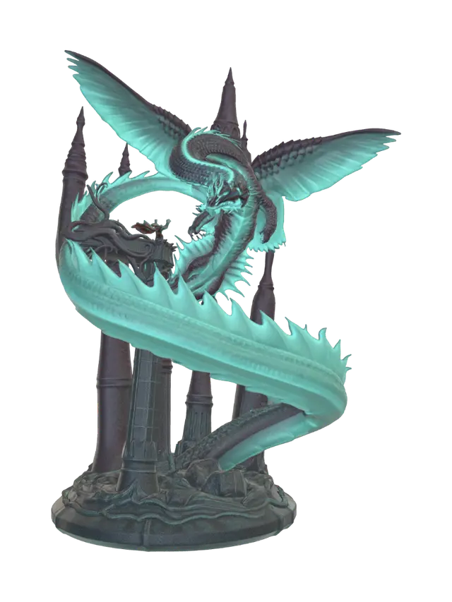 Teval the balanced scale - Challenge 3D model, vytvořený pomocí AI