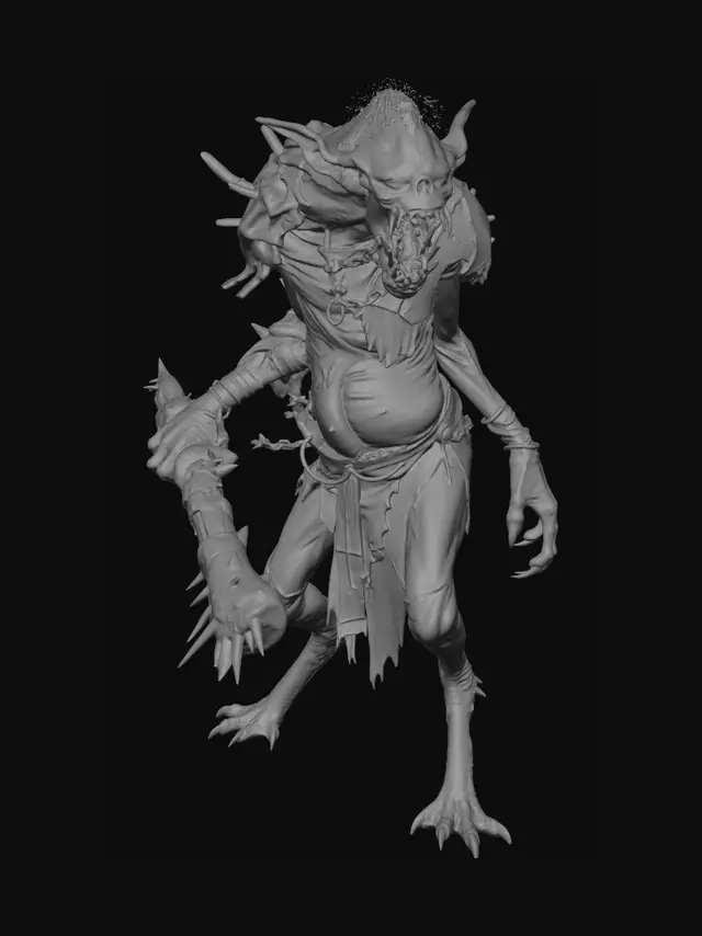 3D model for Verdant Abomination