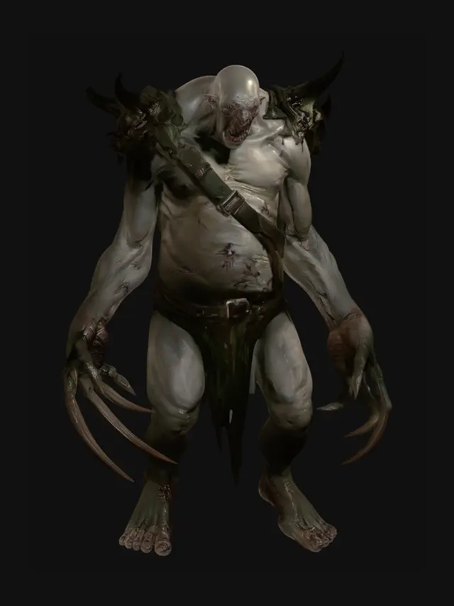 3D model for Clawbound Abomination