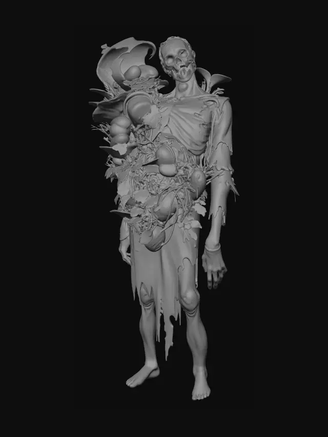 3D model for Verdant Wraith