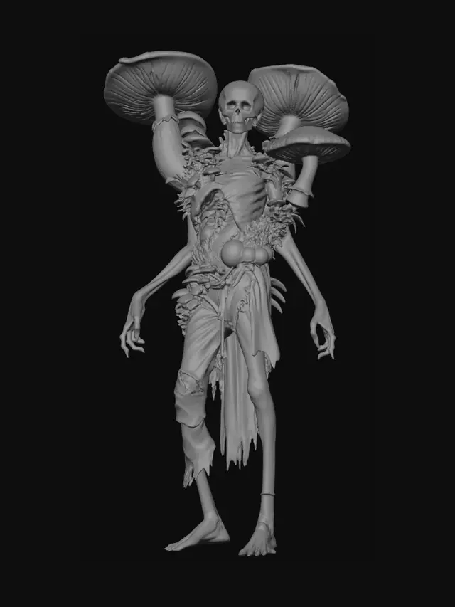 3D model for Mycelial Colossus