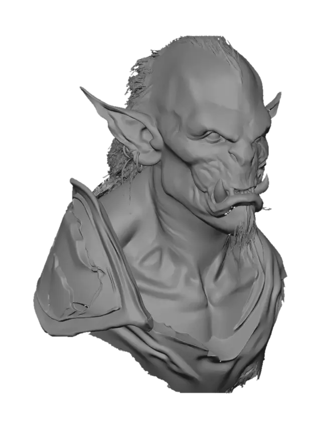 3D model for Gorejaw the Warlord