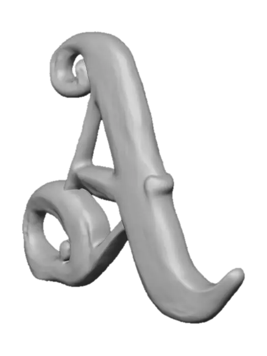 3D model for Ornate Golden A