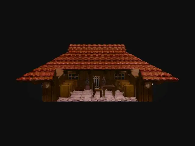 3D model for Mossy Roof Workshop