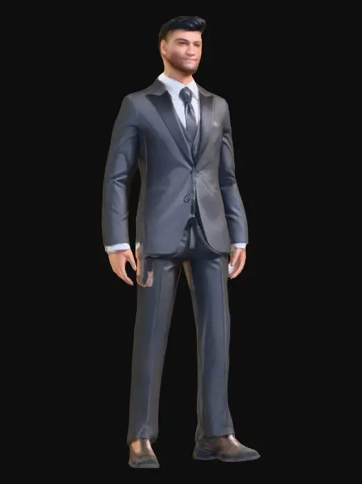 3D model for The Dapper Gentleman