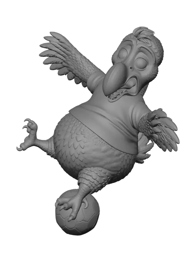 3D model for Feathered Forward