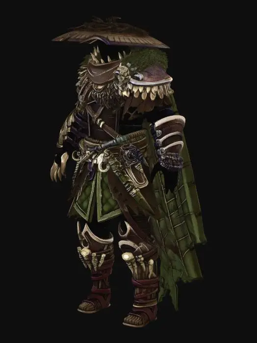 3D model for Spore Warden