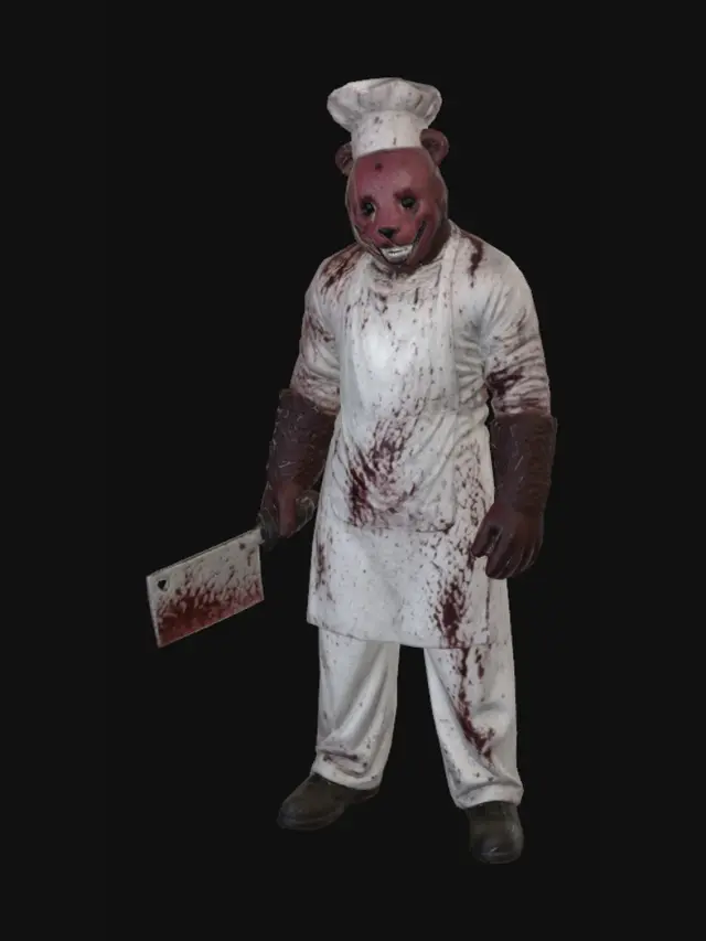 3D model for Grinning Butcher
