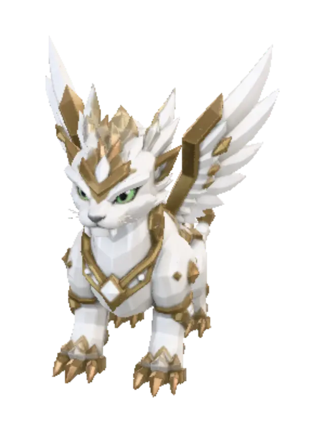3D model for Golden Winged Tiger