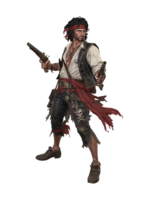 3D model for Crimson Corsair Duel