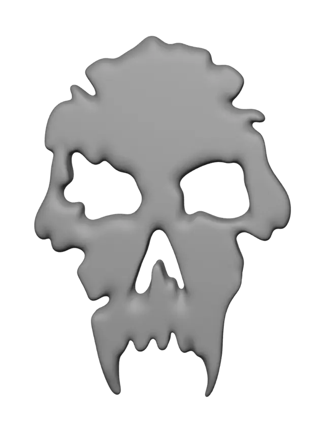 3D model for Grim Skull