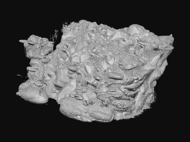 3D model for Verdant Grotto