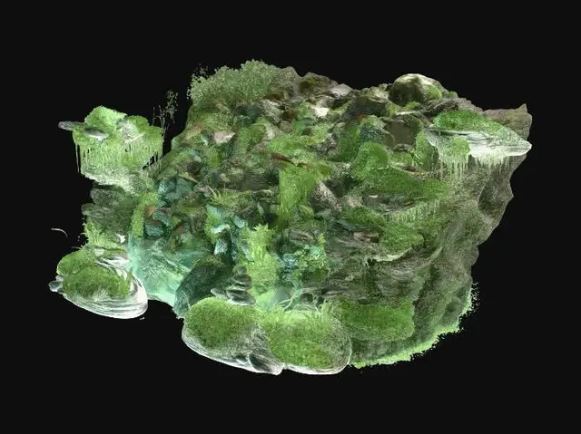 3D model for Verdant Grotto