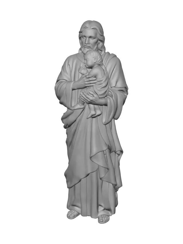 3D model for Divine Embrace