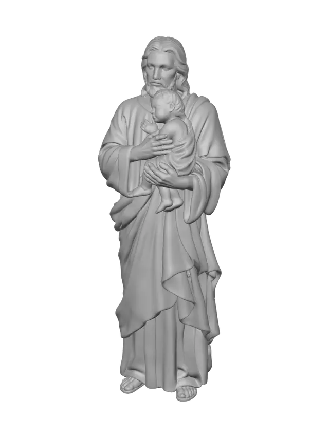 3D model for Divine Embrace