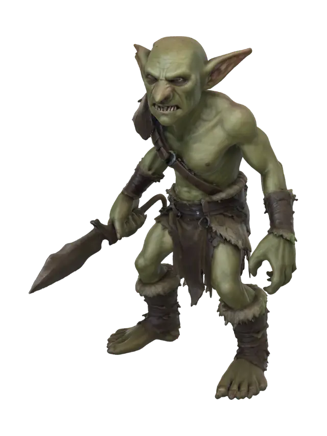 3D model for Goblin Warrior