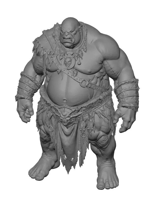 3D model for Skullbound Warlord