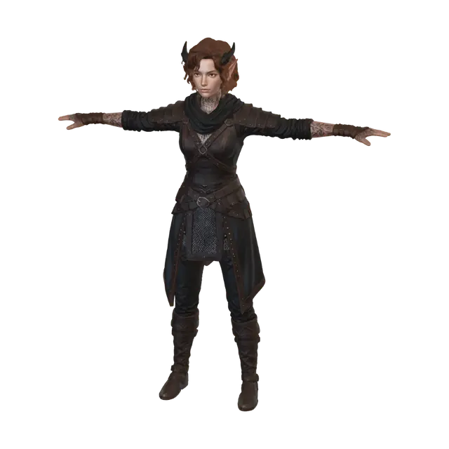 3D model for Lyra Ironhorn