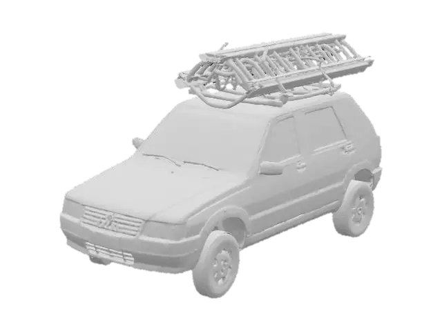 3D model for Fiat UNO with Ladder
