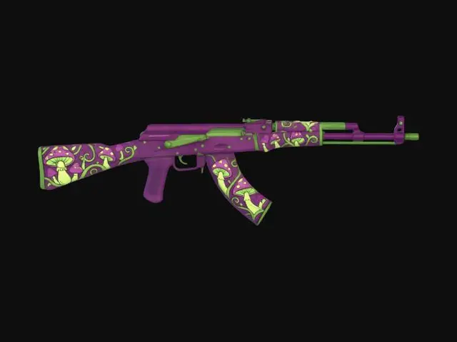 3D model for Violet Vines AK-47