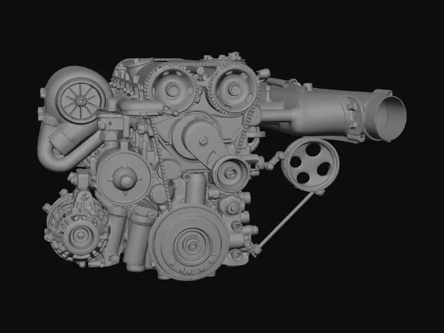 3D model for Purple Timing Gear Engine