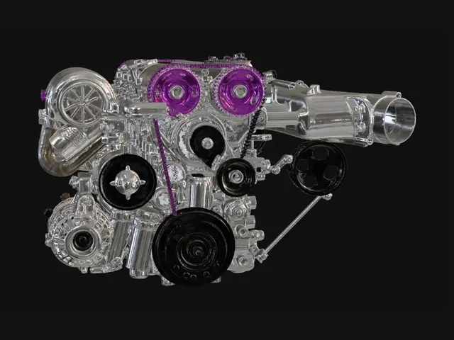 3D model for Purple Timing Gear Engine