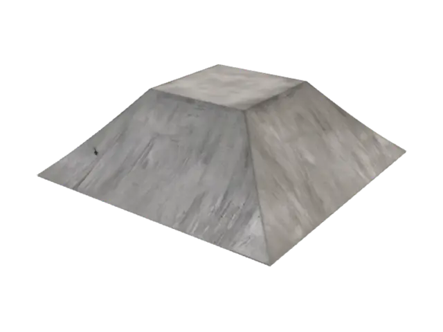 3D model for Concrete Pyramid