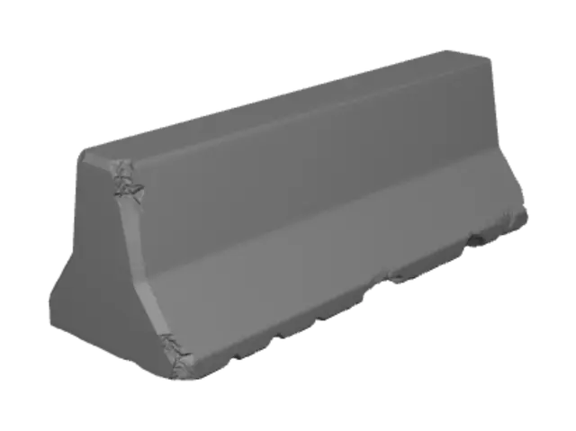 3D model for Concrete Barrier