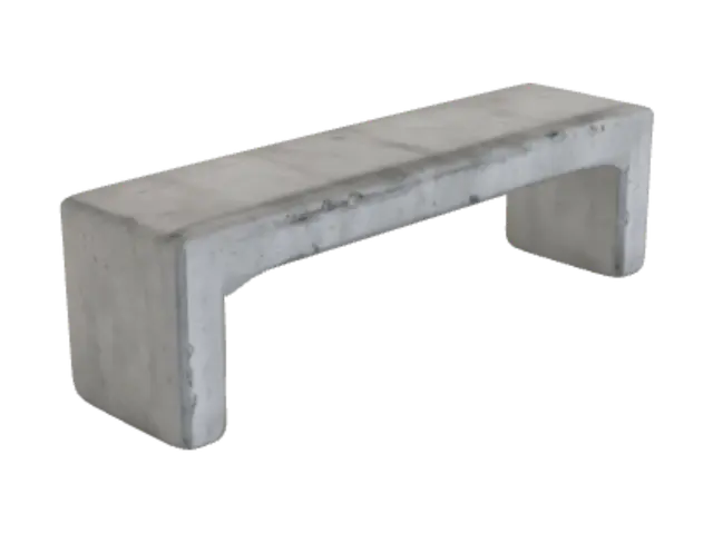 3D model for Monolithic Concrete Bench