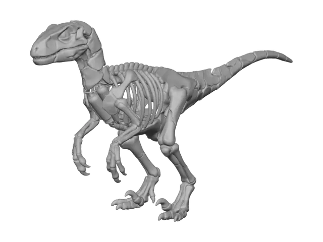 3D model for Clockwork Raptor