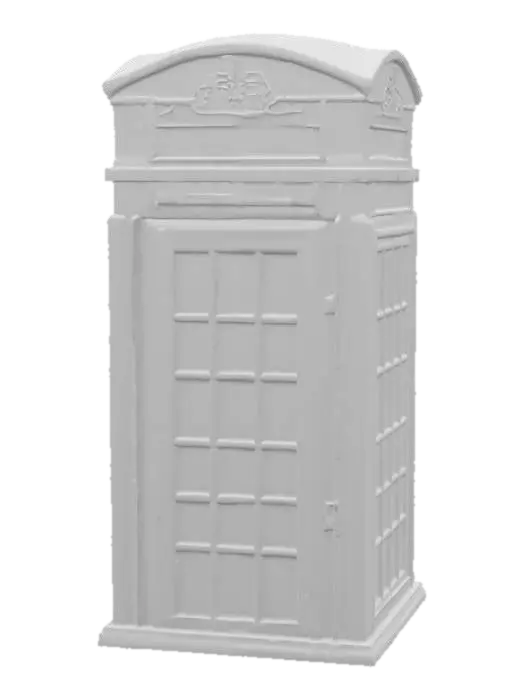 3D model for Realistic London phone booth. HDR. #AroundTheWorld#