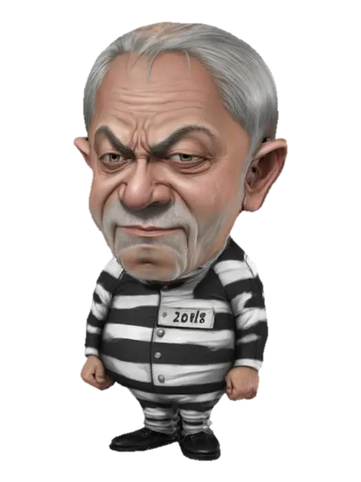 [Brazil], Lula da Silva, The president, #AroundTheWorld# - Politics 3D model, vytvořený pomocí AI