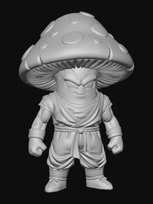 3D model for Mushroom Warrior