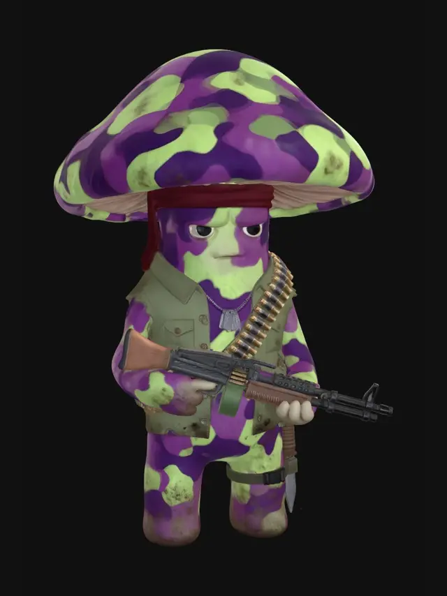 3D model for Mushroom Commando