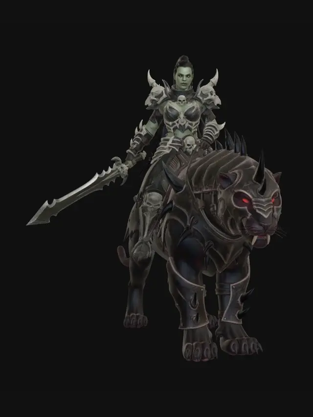 3D model for Bloodmane Warlord
