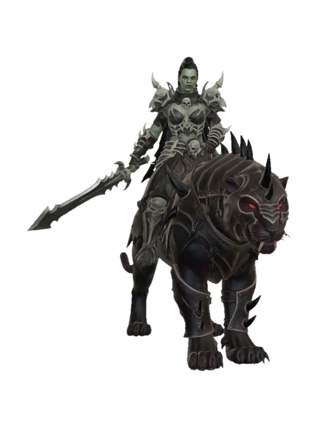 3D model for Bloodmane Warlord