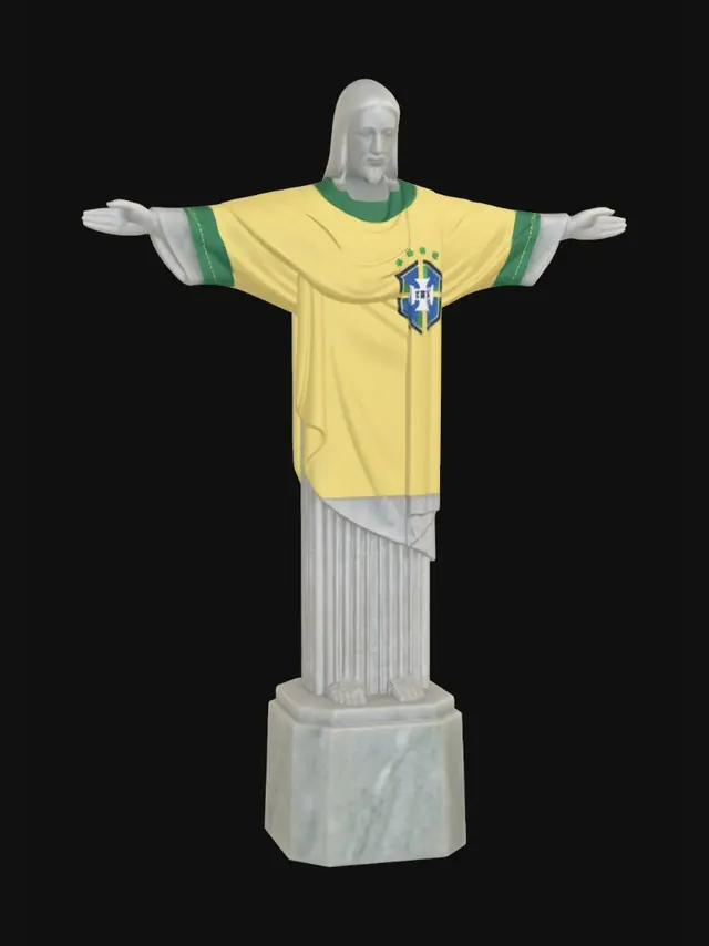 3D model for Brazilian Redeemer
